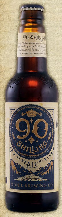 Odell 90 Shilling Ale - American Craft Beer