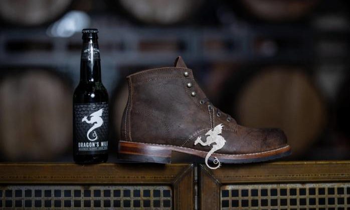 Dragon S Milk Stout Partners With Legendary Boot Maker American Craft Beer