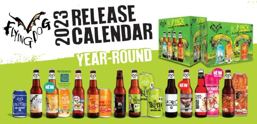 Flying Dog Brewery Unleashes Wild 2023 Beer Lineup - American Craft Beer