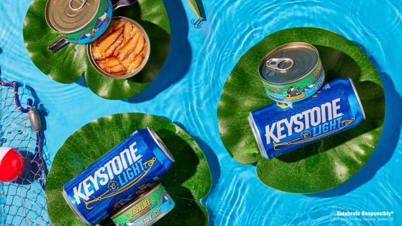 , Keystone Light Goes Fishing For Beer Fans