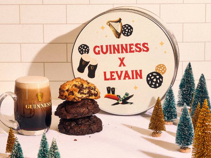 , Ultimate Beer Gifts: Guinness X Levain Holiday Pints &#038; Cookies Tin