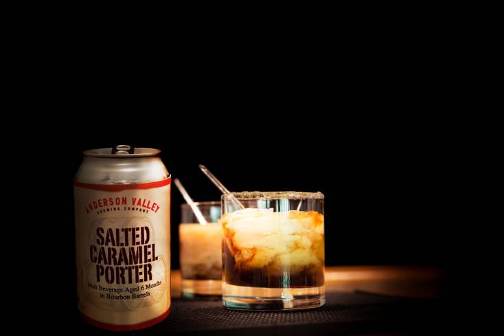 , Best Beer Cocktails – The Anderson Valley Salted Caramel Porter Cocktail